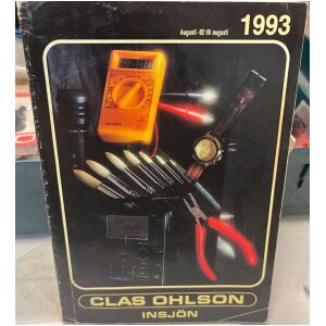 Clas Ohlson Insjön 1993 katalog begagnad