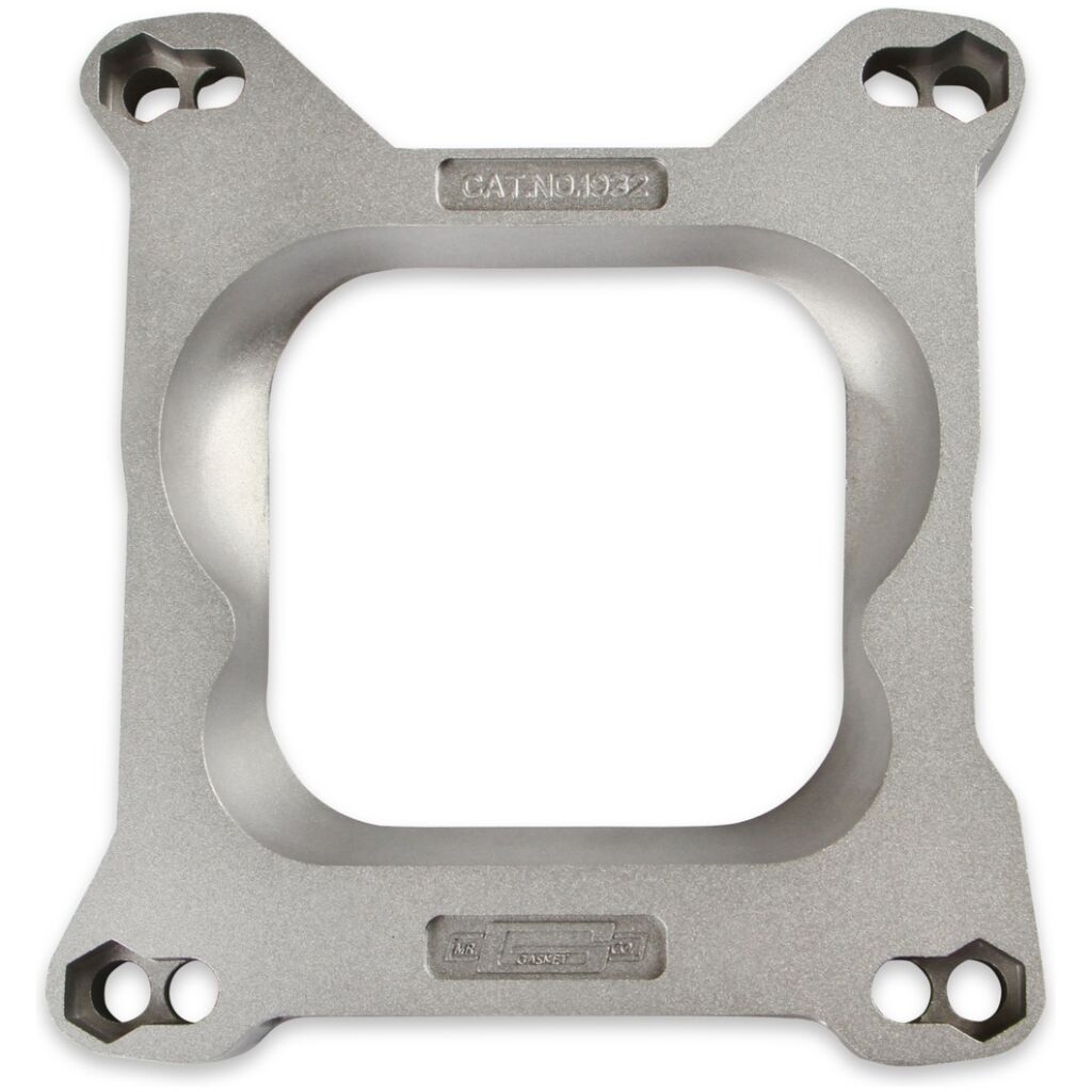 Adapterplatta Standard på spread bore-insug Mr Gasket 1332 holley och AFB 4bbl