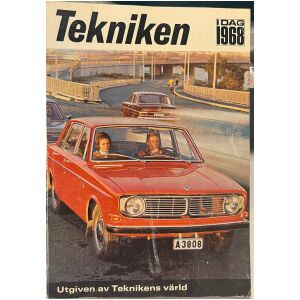 Tekniken idag 1968 168 sidor Nya Volvo , Gamen , Baronen , Hot Rods mm