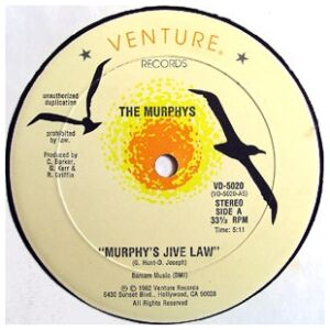 The Murphys - Murphys Jive Law (LP)