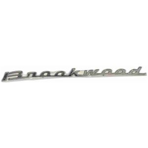 Framskärmsemblem vä/höger Chevrolet Brookwood 1960 NOS