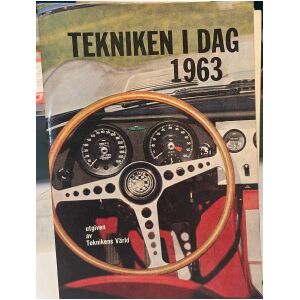 Tekniken idag 1963 168 sidor Ferguson , Jaguar flygplan , rymden , tåg mm