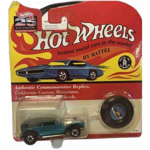 The Denom Blue redlines Hot Wheels #5730 25th Anniversary Collector's Edition