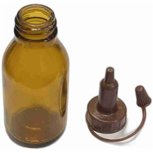 1st pipettflaska amber brun medicin etc 88,5mm hög