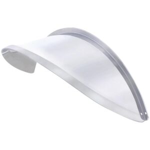 Chrome Visor With Rise Lip For 7" Headlight