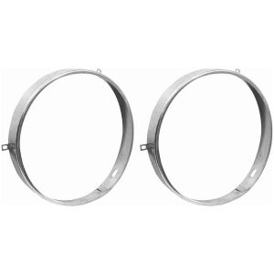 Retaining Ring, Headlamp, 1970-75, Pair