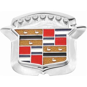 Lock Crest Emblem, Bagagelucka, 1969 Cadillac, Assembly