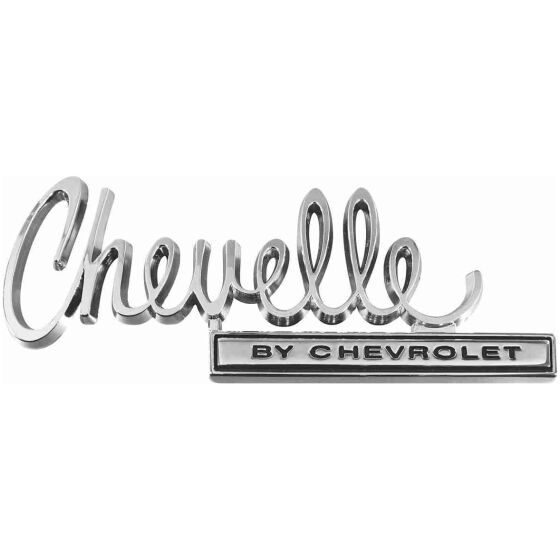 Emblem, Bagagelucka, 1970 "Chevelle av Chevrolet"