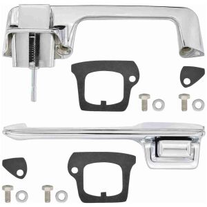 Handle Set, Outside Door, 1967-68 Cadillac, 2dr Coupe/Convertible