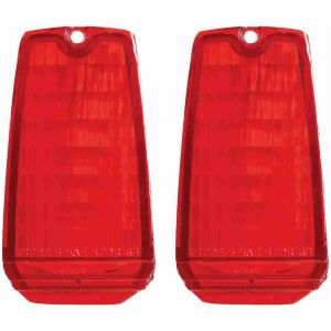 Lens, Tail Lamp, 1963 Cadillac, Bumper, Pair