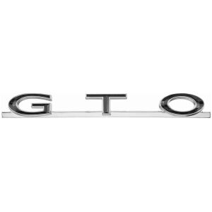 Emblem, Bakskärm / Quarter Panel, 1964-67 "GTO"