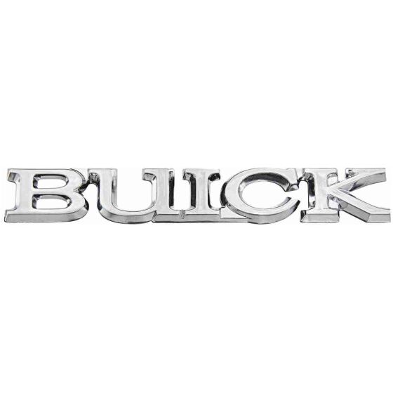 Emblem, Bagagelucka, 1978-87 Regal, "Buick"