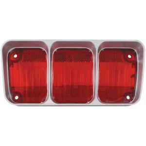 Lens, Tail Lamp, 1972 Cutlass/442, Lower, Exc. Wagon