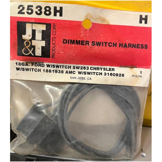 Dimmerswitch kabelhärva Ford Chrysler AMC JT&T 2538H