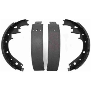 BROMSBACKAR 11" x 2-3/4" r bla Chevrolet Fullsize 1959-70, Pontiac 59-62 fram
