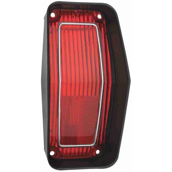 Lens, Tail Lamp, 1970 Cutlass, Rallye 350, w/ Black Trim