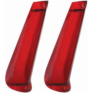 Lens, Tail Lamp, 1963 Cadillac, Tail Fin, Pair