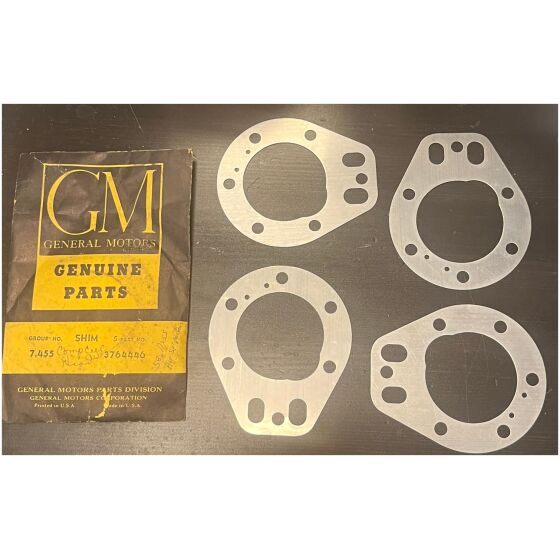 Shims sats vevlager GM 1958 fullsize GM gr.7.455 3764446 NOS