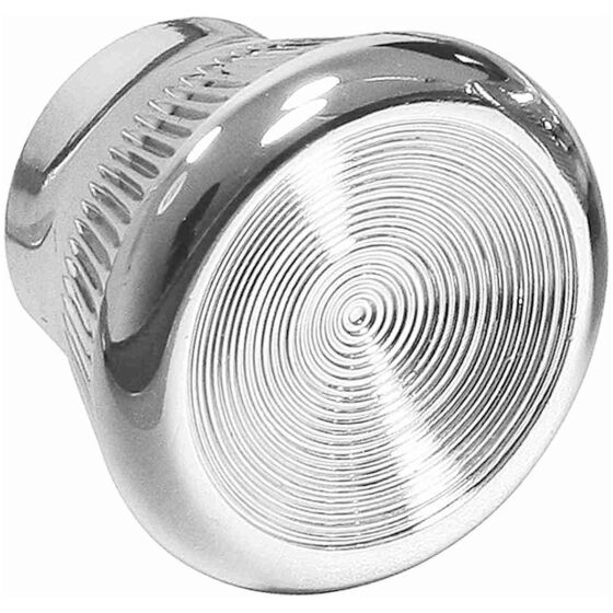 Dash Knob, Chrome, 1967-72 GTL/1969-72 Grand Prix, Chrome Plastic