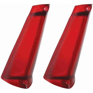 Lens, Tail Lamp, 1962 Cadillac, Tail Fin, Pair