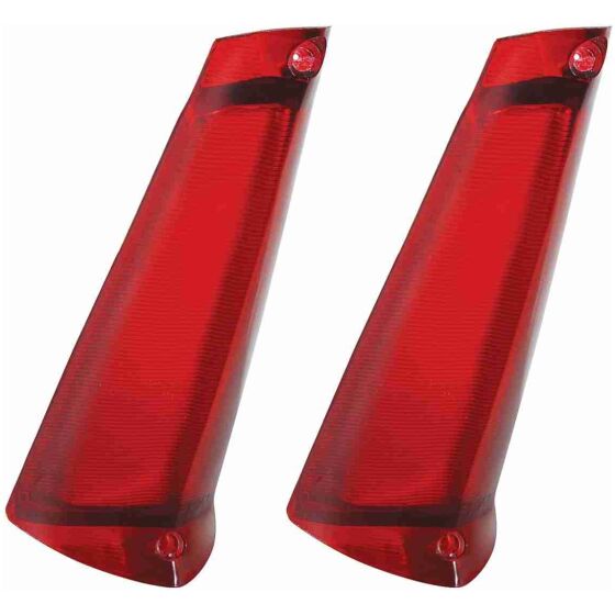 Lens, Tail Lamp, 1962 Cadillac, Tail Fin, Pair