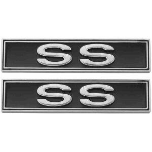 Emblem, Door Panel, 1970-73 Chevelle/El Camino Super Sport