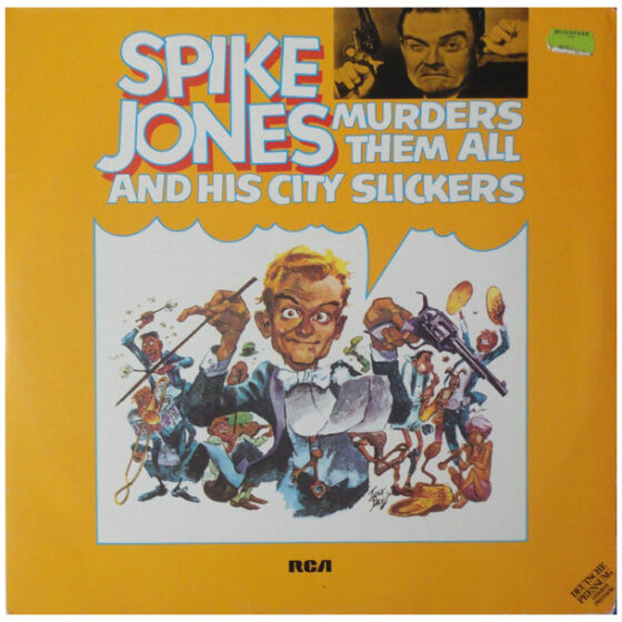 Spike Jones And His City Slickers - Spike Jones Murders Them All (2xLP, Comp, RP)