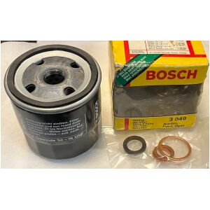 Oljefilter 3/4-16 UNF höjd 7cm dia 7,5cm Spin-on Opel Ford mfl Bosch 0451103049