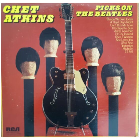 Chet Atkins - Picks On The Beatles (LP, Album, RE)