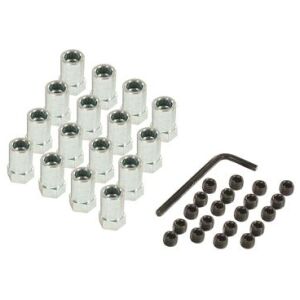 Vipparmsmuttrar 7-16 16-stycken Chevrolet Pontiac Mr Gasket 921G