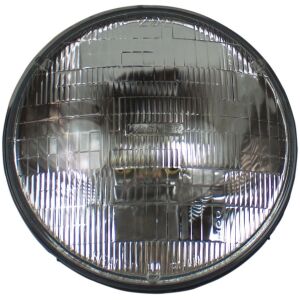 Sealed Beam 7tum 6V Hel Halvljus lampa 6006