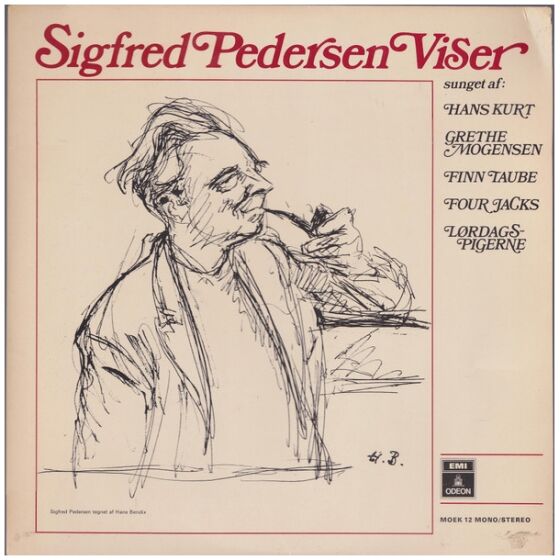Hans Kurt, Grethe Mogensen, Finn Taube, Four Jacks, Lørdagspigerne - Sigfred Pedersen Viser (LP, Comp)