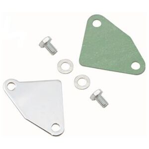 Block-off platta kromad till EGR SB V8 283-400 Chevrolet , Mr Gasket 7631