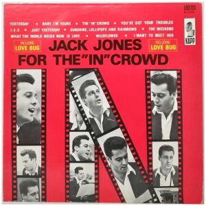 Jack Jones - For The In Crowd (LP, Album)