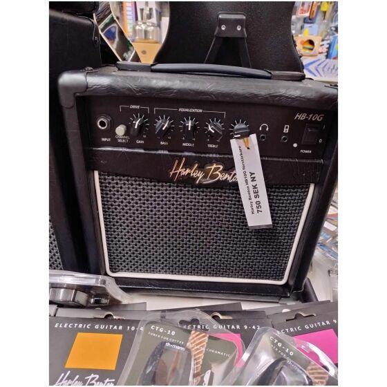 Gitarrpaket med Harley Benton ST-20HSS SBK Standard Series