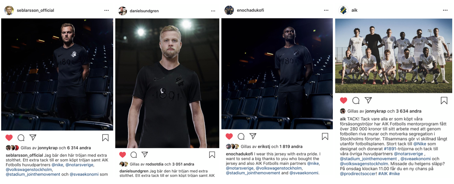 Nike Launch Stunning AIK 1891 Black Edition Jersey - SoccerBible