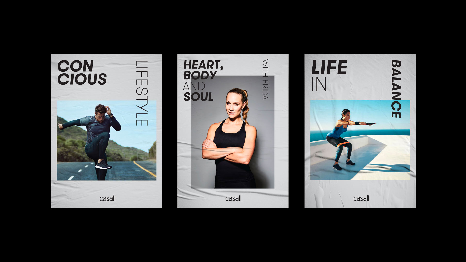 Casall posters for instore