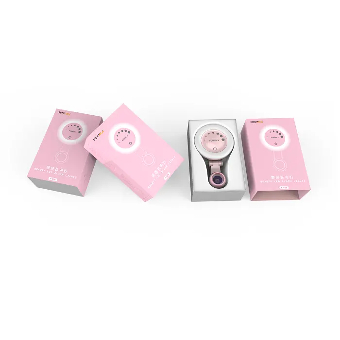 TikTok Selfie Lampa Ring - Rosa - Bild 3