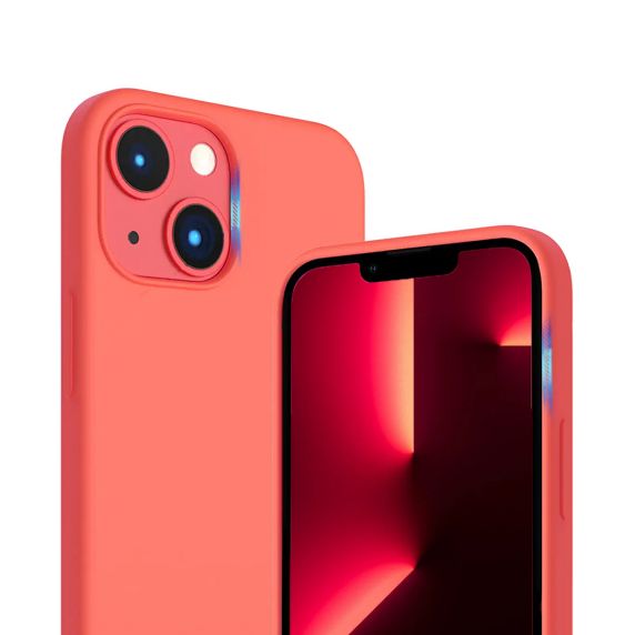 iPhone 14 Silikonskal Rvelon MagSafe - Rosa - Bild 2