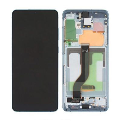 Samsung Galaxy S20 Plus 5G Skärm med LCD Display Original - Grå