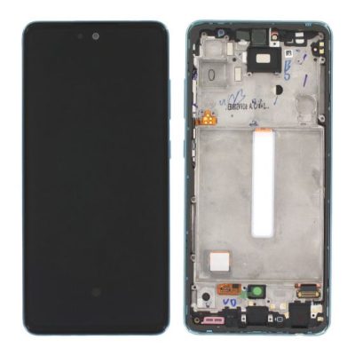 Samsung Galaxy A52 4G/5G Skärm med LCD Display Original - Blå