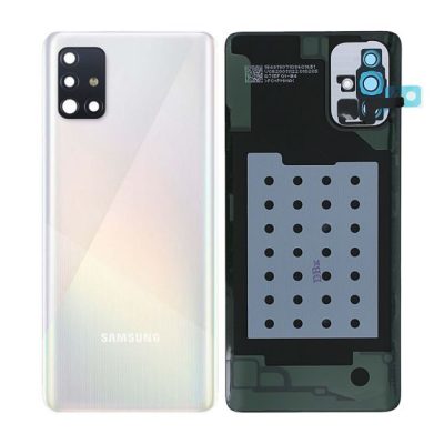 Samsung Galaxy A71 Baksida Original - Silver
