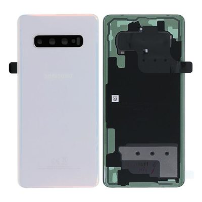 Samsung Galaxy S10 Plus Baksida Original - Vit