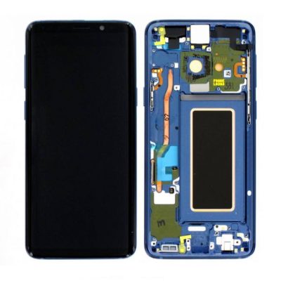 Samsung Galaxy S9 Skärm med LCD Display Original - Korall Blå