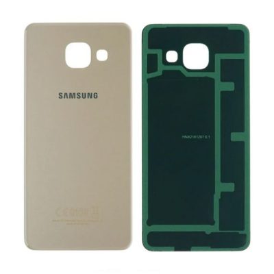Samsung Galaxy A3 2016 Baksida Original - Guld