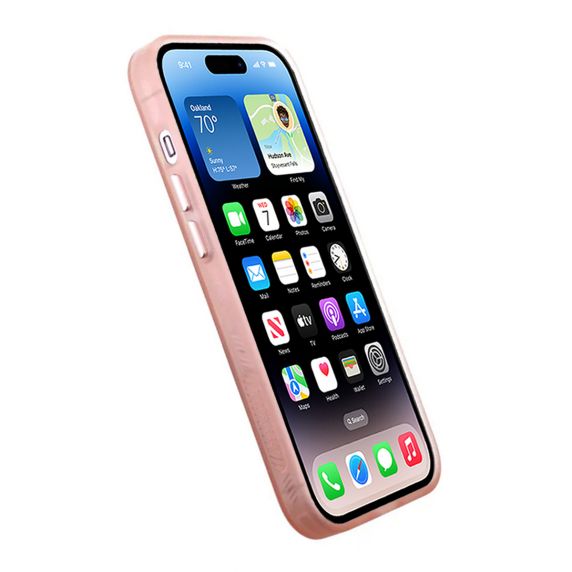 iPhone 13 Pro Mobilskal - Frostat Rosa - Bild 4