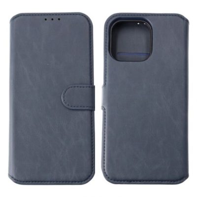 iPhone 15 Pro Max Plånboksfodral Magnet Rvelon - Blå