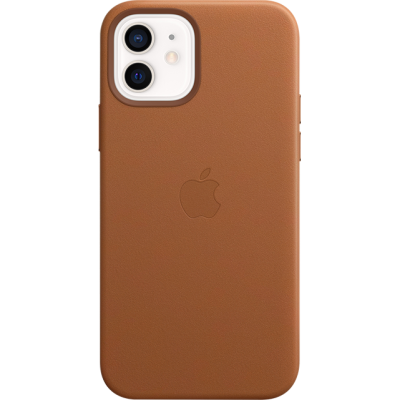 Apple iPhone Leather Case + MagSafe - iPhone 12/12 Pro