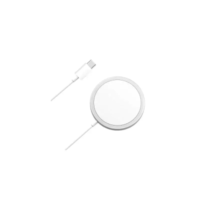 SiGN MagSafe Laddare Qi 15W, USB-C - Vit