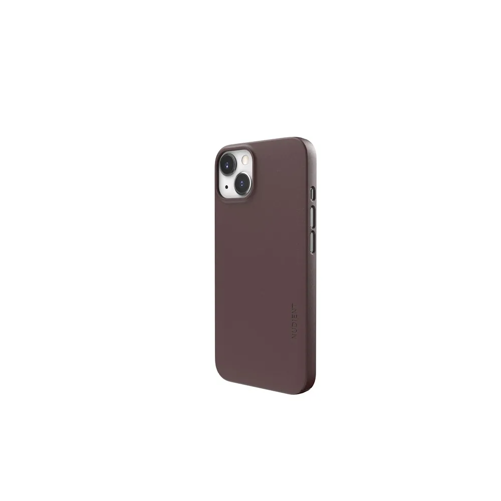 Nudient iPhone 13 Skal Thin Case V3 MagSafe Sangria Red - Bild 3